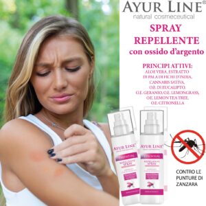 Repellente spray anti-puntura