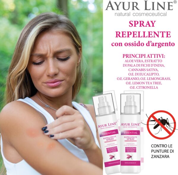 Repellente spray anti-puntura